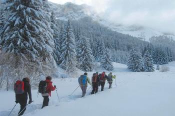 Vercors, réveillon au détour des Cimes