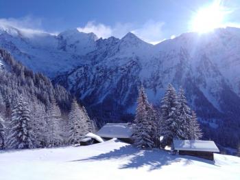 Raquettes sur les Balcons du Mont Blanc