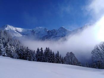 Raquettes sur les Balcons du Mont Blanc